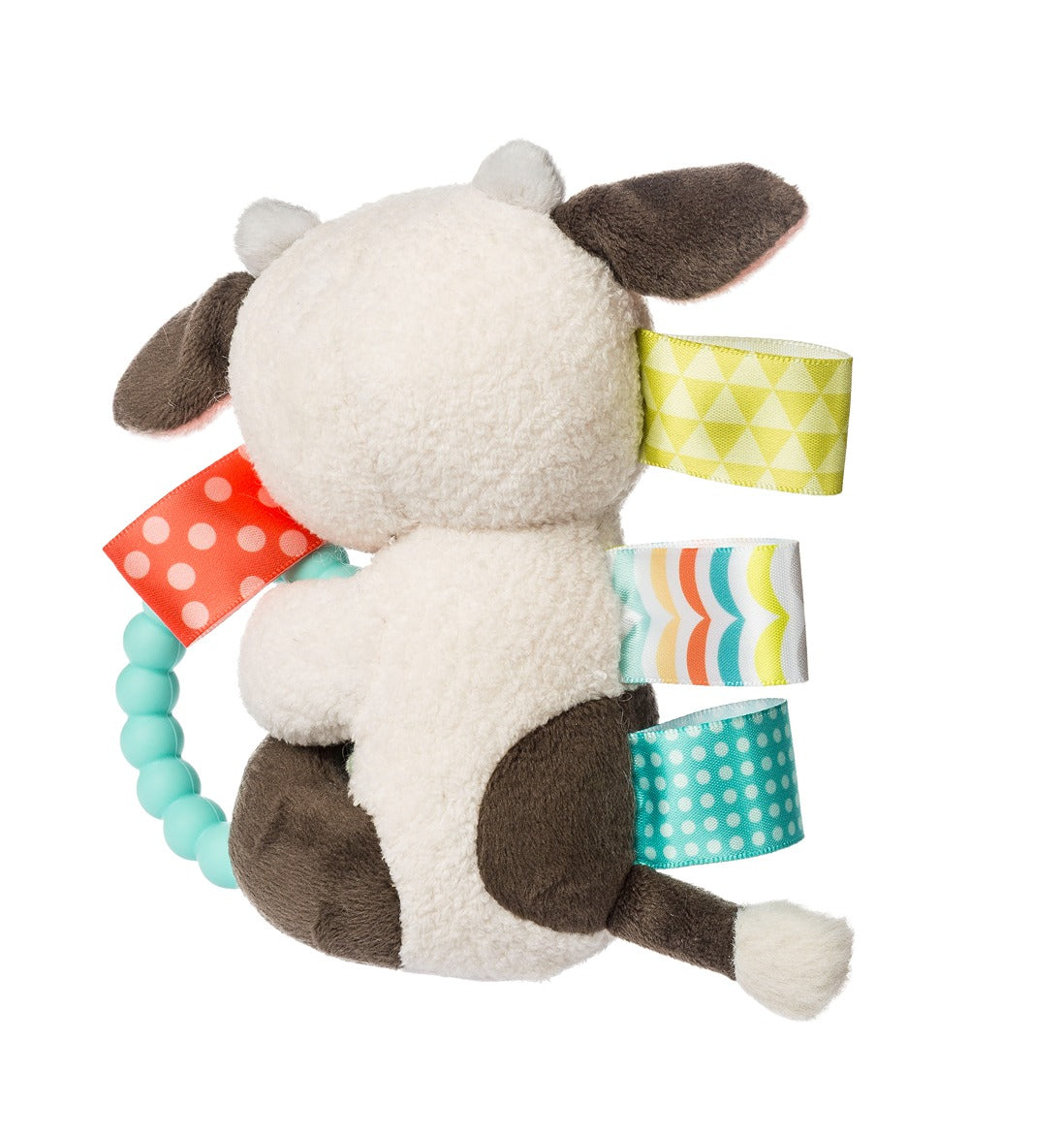 TAGGIES BUTTERCUP COW TEETHER RATTLE – 6″