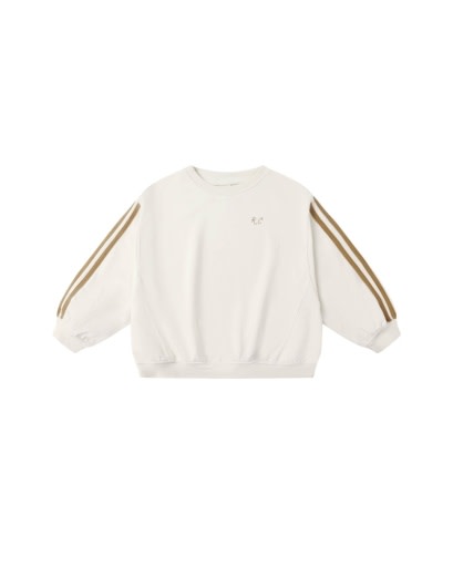 RYLEE & CRU OVERSIZED SWEATSHIRT - NATURAL