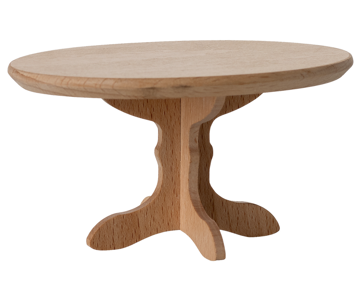 MAILEG OVAL DINING TABLE , MOUSE - NATURE