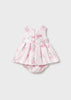MAYORAL GIRL FLORAL DRESS WITH BLOOMERS
