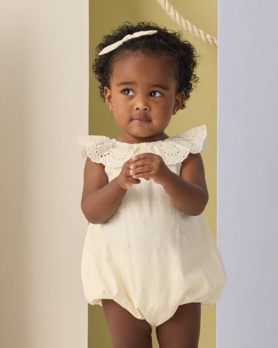 RYLEE + CRU MYLA ROMPER - IVORY