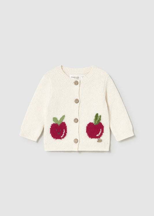 MAYORAL NEWBORN GIRL KNIT CARDIGAN