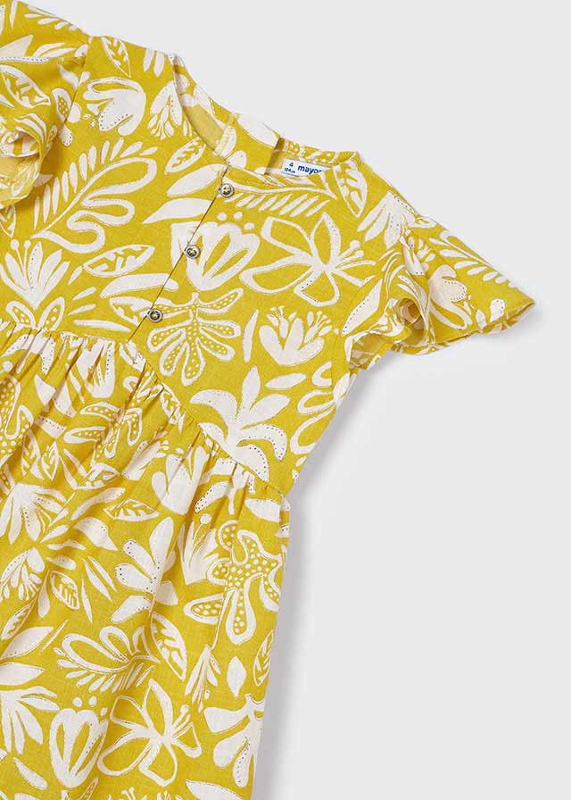 MAYORAL GIRLS DRESS TROPICAL PRINT