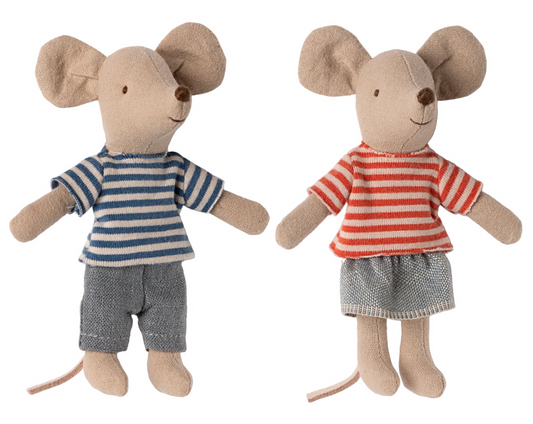 MAILEG LOUIMAX AND STELLA, LITTLE BROTHER AND SISTER MICE