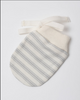 QUINCY MAE NO SCRATCH MITTENS, SET OF 2 CLOUD STRIPE, CLOUD
