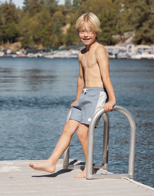 RYLEE + CRU PANELED BOARDSHORT MARINE