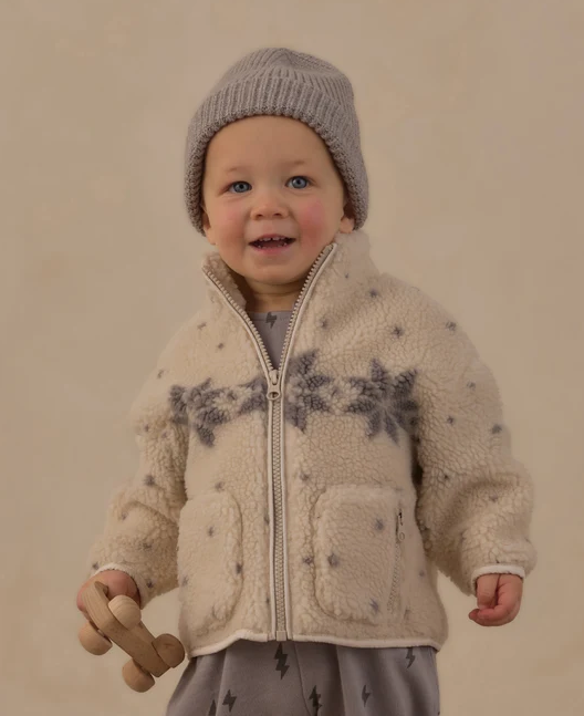 RYLEE & CRU BEANIE DUSTY BLUE