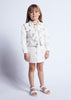MAYORAL GIRLS EMBROIDERED TWILL JACKET