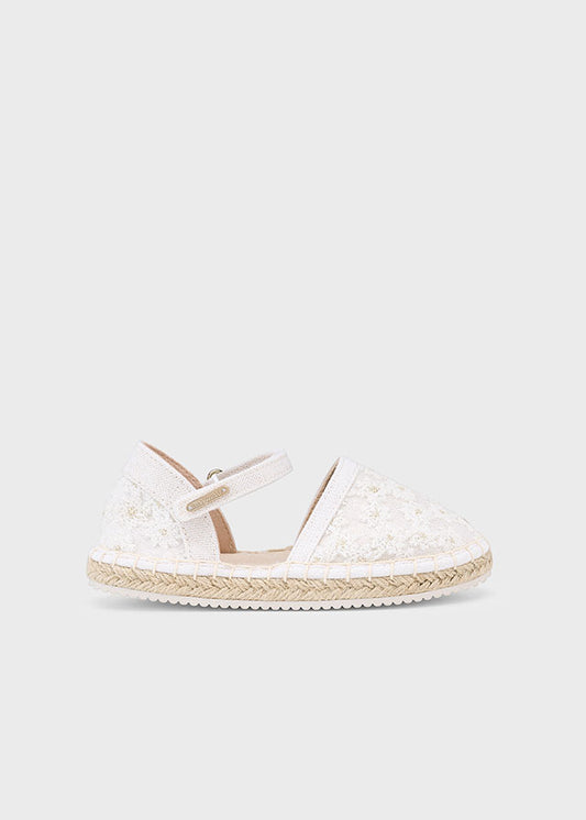 MAYORAL LACE ESPADRILLE