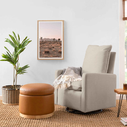 BABYLETTO CALI PILLOWBACK SWIVEL GLIDER