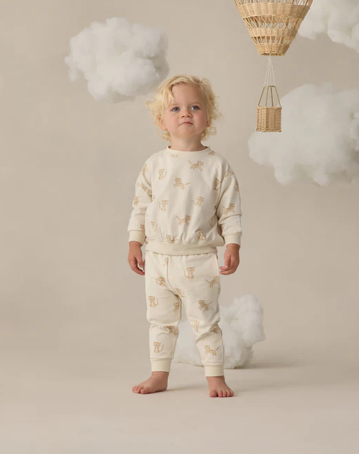 QUINCY MAE RELAXED SWEATSHIRT TIGERS