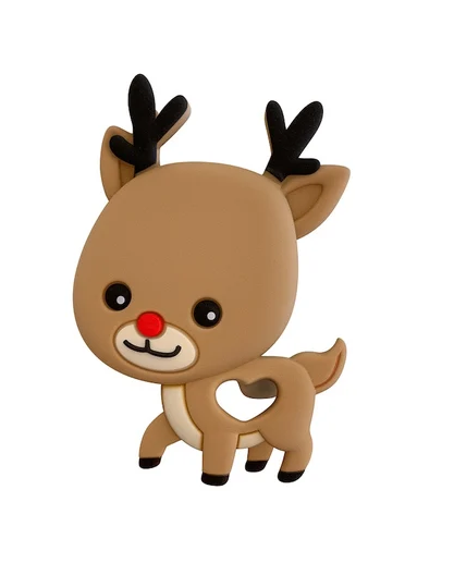 SUGAR & MAPLE REINDEER TEETHERS