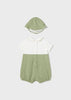 MAYORAL GIRLS ROMPER WITH HAT