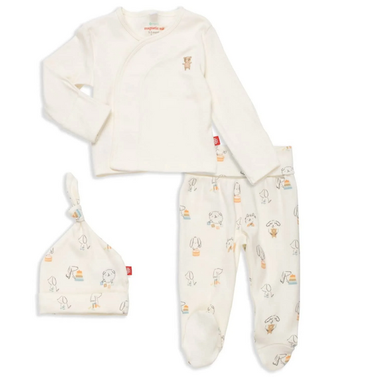 MAGNETIC ME PUPPY PLAY KIMONO W/ HAT