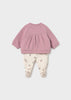 MAYORAL GIRL PANTS AND SWEATSHIRT SET
