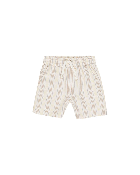 RYLEE AND CRU BERMUDA SHORT SUMMER STRIPE
