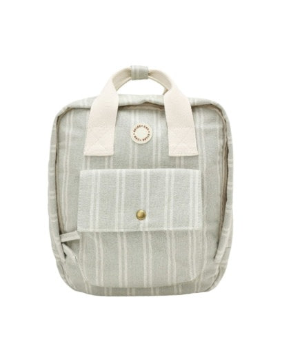 RYLEE + CRU MINI BACKPACK SAGE PINSTRIPE