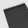 D.I.Y. SKETCHBOOK - SMALL BLACK PAPER (5" x 7.5")