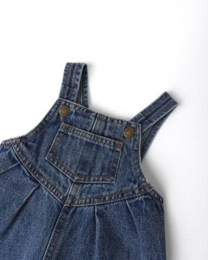 RYLEE & CRU VINTAGE OVERALL - INDIGO