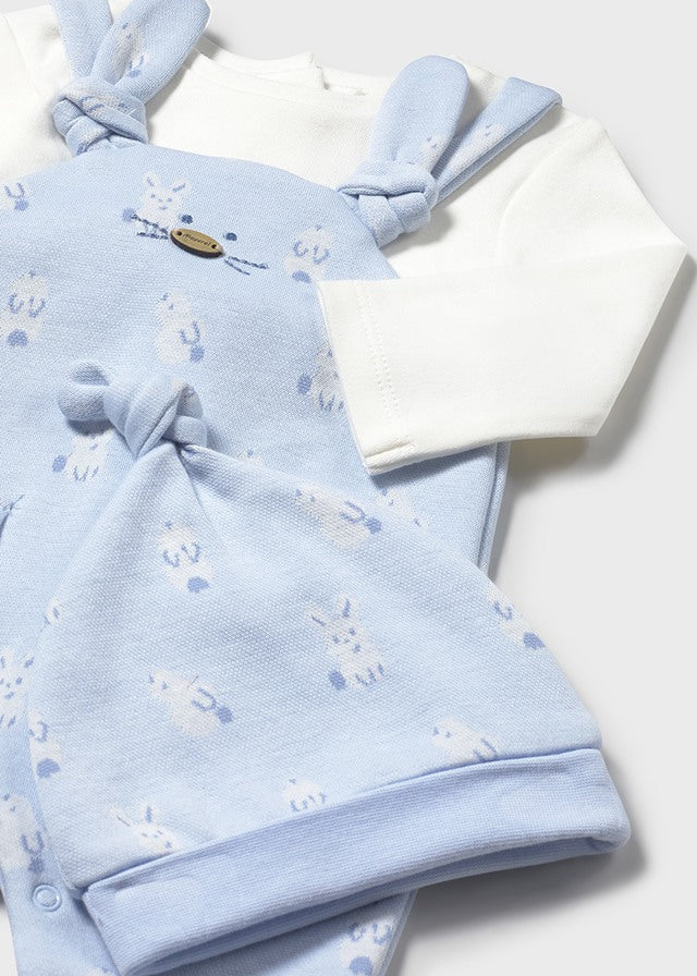 MAYORAL ONE-PIECE WITH HAT BLUE