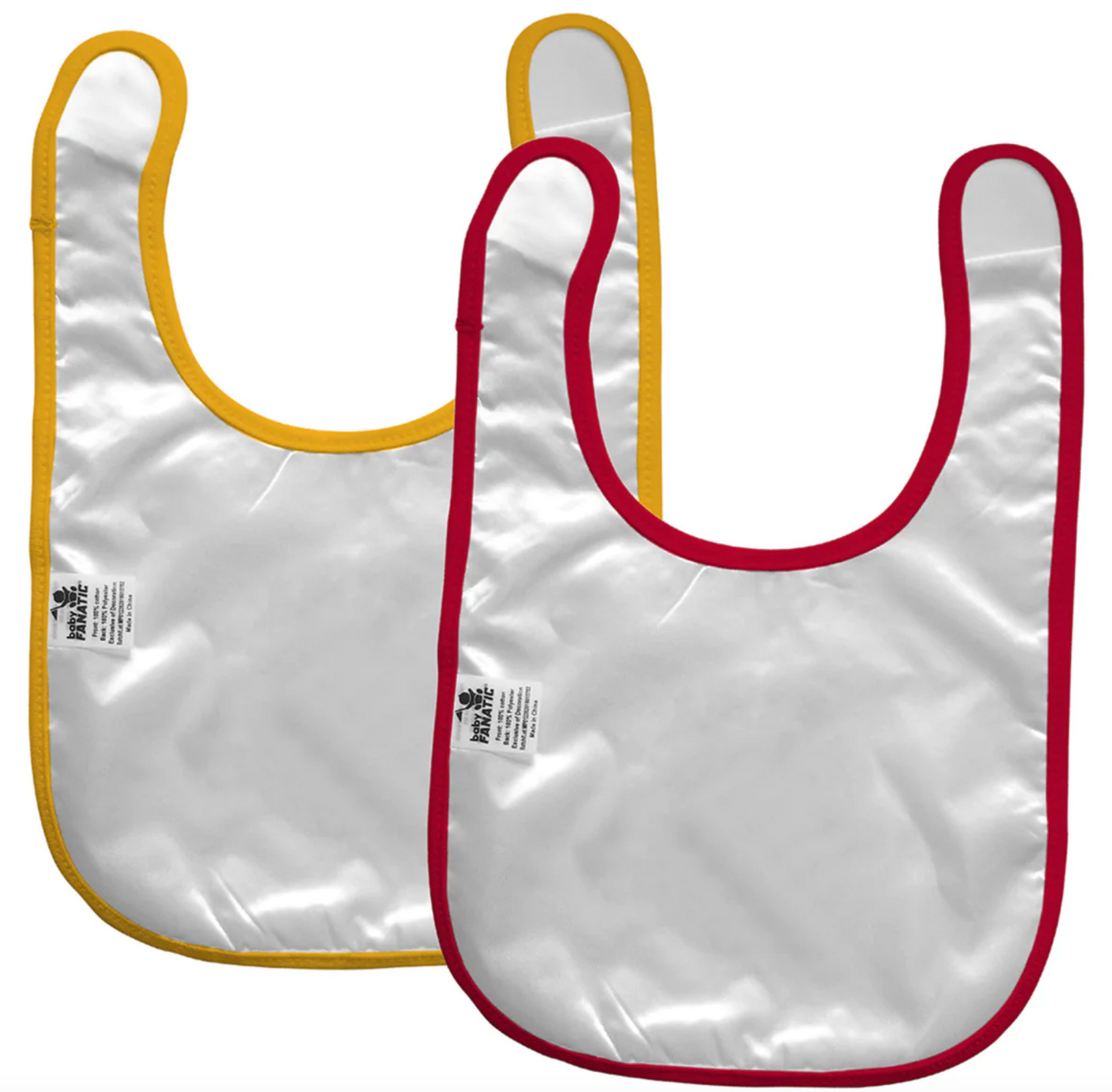 KANSAS CITY CHIEFS BABY BIBS 2-PACK