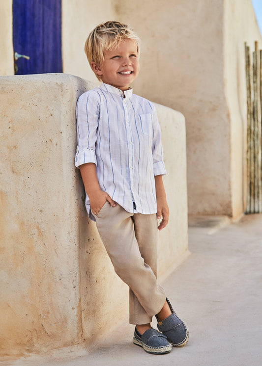 MAYORAL BOYS LINEN CHINO PANTS