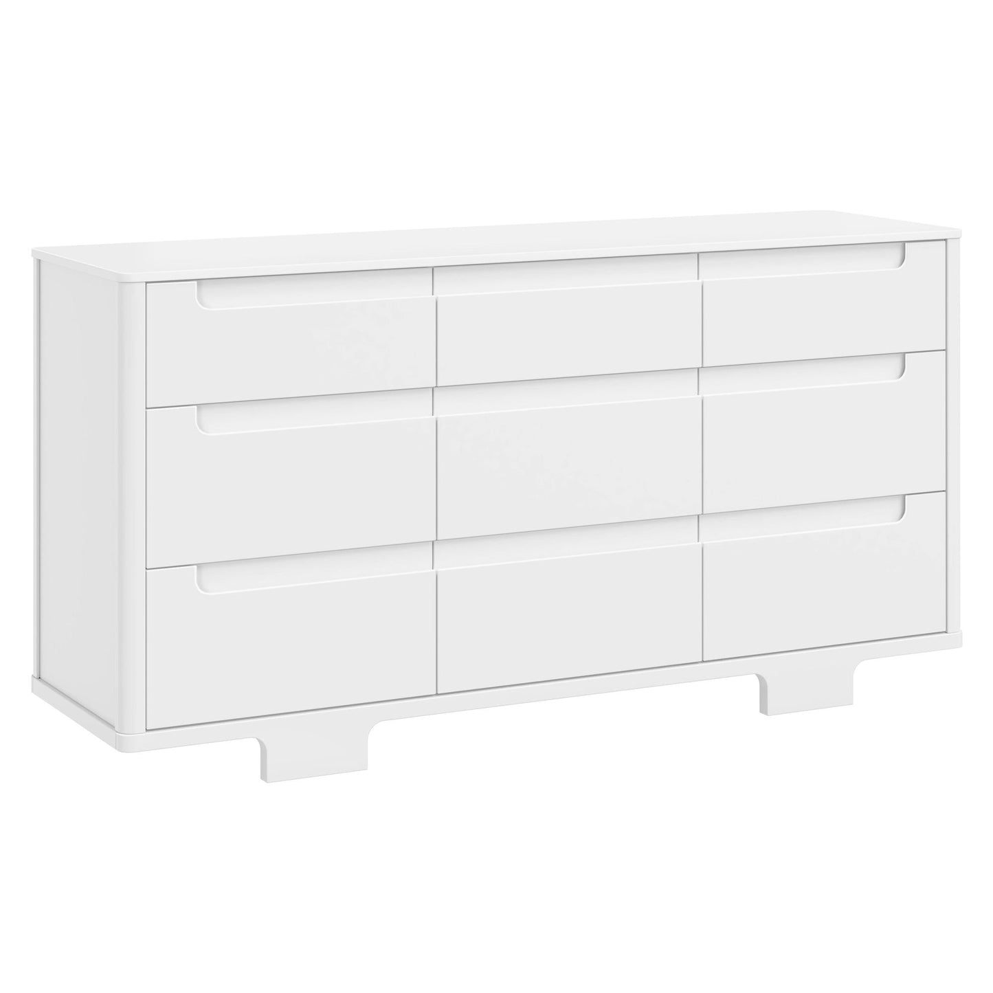 YUZU, 9-DRAWER DRESSER, ASSEMBLED NATURAL WALNUT