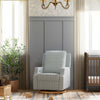 NAMESAKE CREWE ELECTRONIC SWIVEL GLIDER RECLINER OLIVE BOUCLE