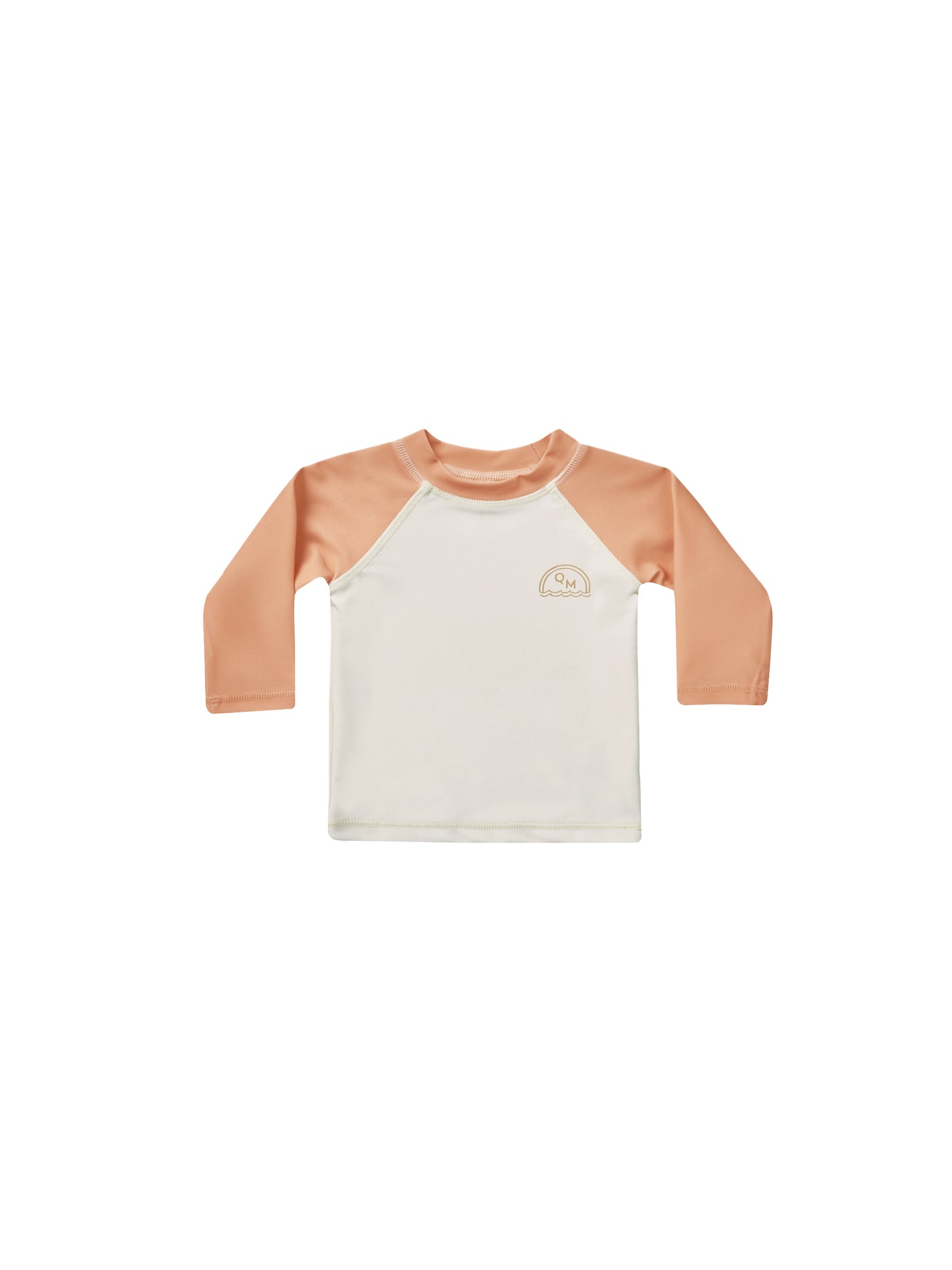 QUINCY MAE RASHGUARD NATURAL + MELON