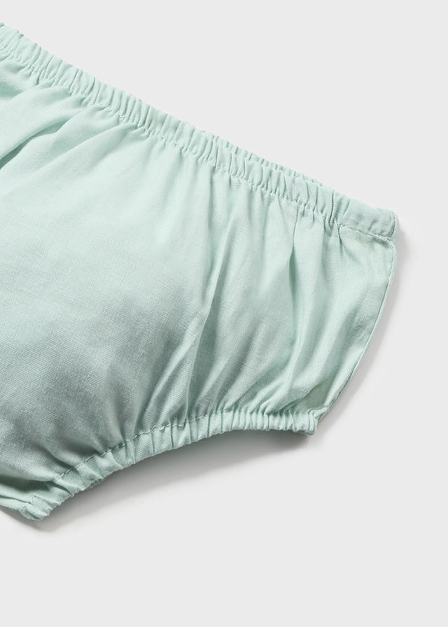 MAYORAL DRESS AND BLOOMER SET