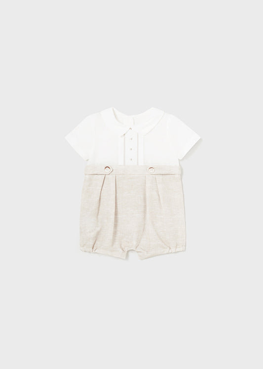 MAYORAL LINEN ROMPER