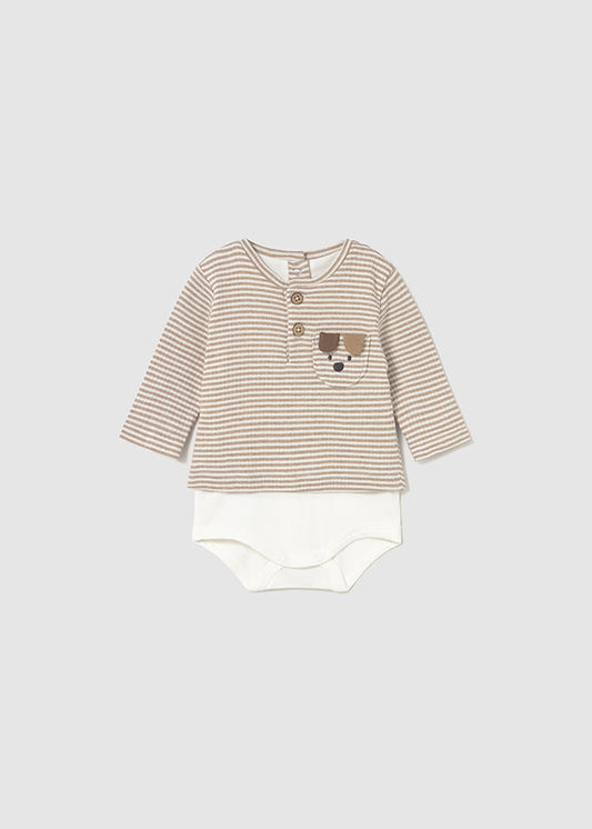 MAYORAL BOY STRIPE ONESIE