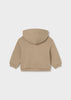 MAYORAL BABY INTERACTIVE ANIMAL ZIP-UP SWEATSHIRT