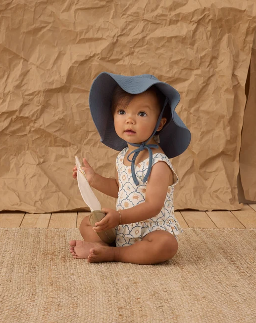 RYLEE & CRU FLOPPY SWIM HAT MARINE