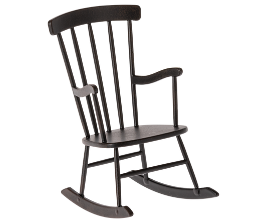 MAILEG ROCKING CHAIR, MINIATURE - ANTHRACITE