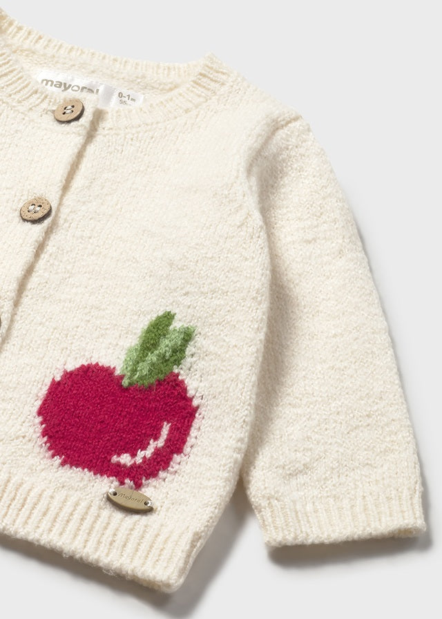 MAYORAL NEWBORN GIRL KNIT CARDIGAN
