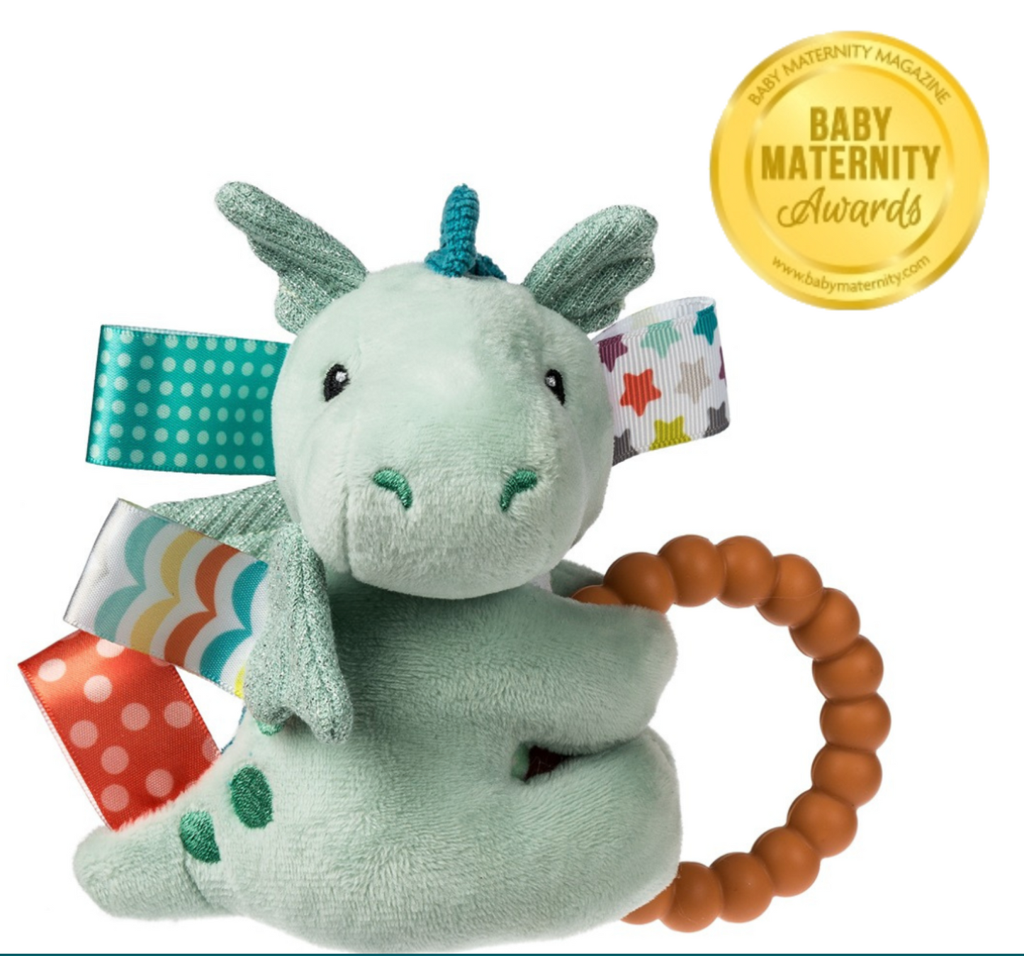 TAGGIES DRAX DRAGON TEETHER RATTLE – 6″