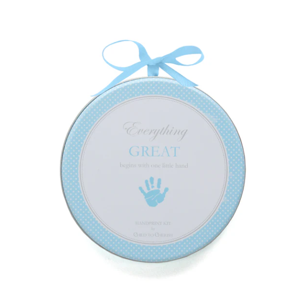 BLUE HANDPRINT KIT