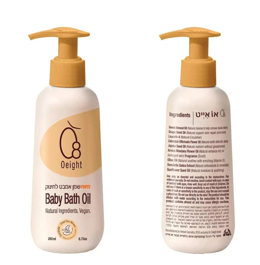 OEIGHT BABY BATH OIL FORTE, 200 ML