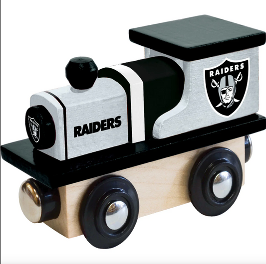 LAS VEGAS RAIDERS TOY TRAIN ENGINE