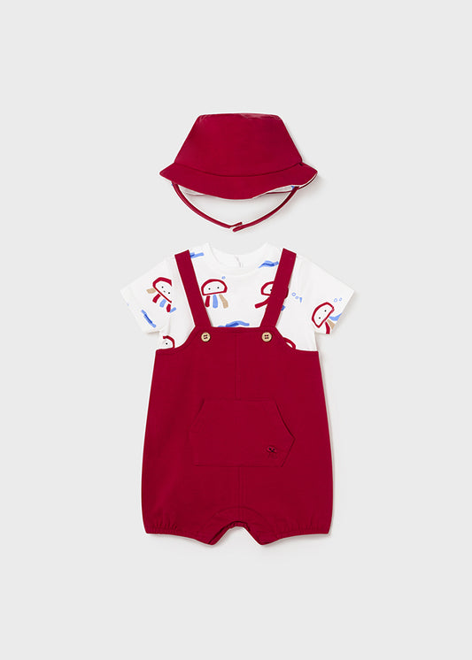 MAYORAL ROMPER WITH HAT