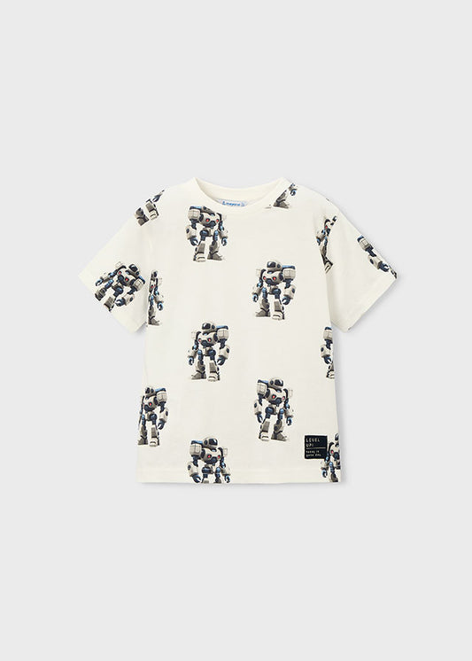 MAYORAL BOY ROBOT GRAPHIC T-SHIRT