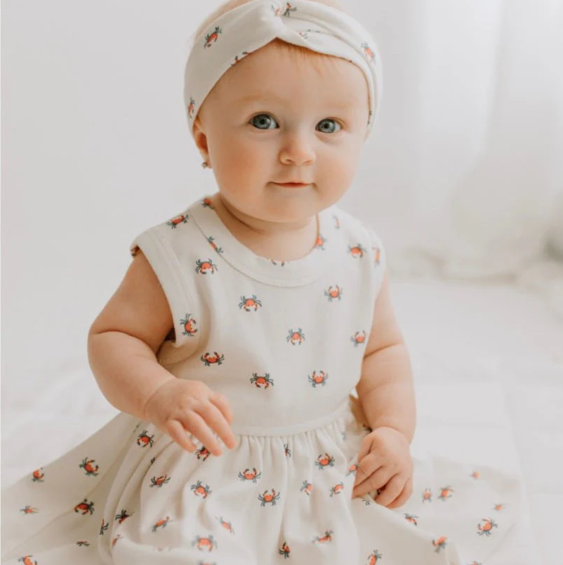 TANK TWIRL ORGANIC DRESS CRAB