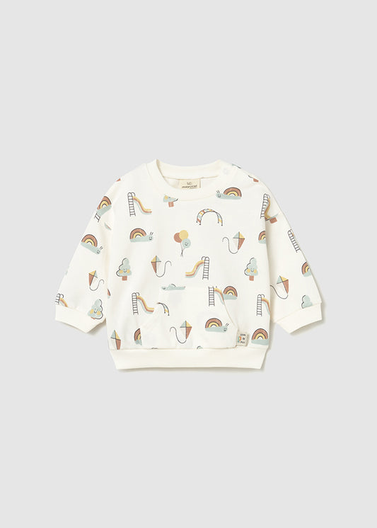 MAYORAL GRAPHC SWEATSHIRT RICE