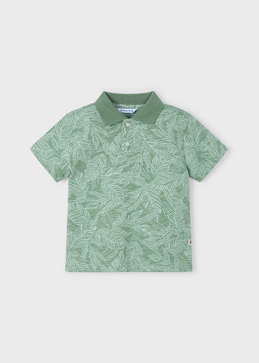 MAYORAL SUMMER PRINT POLO SHIRT