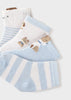 MAYORAL NEWBORN GIRL 4-PACK SOCKS