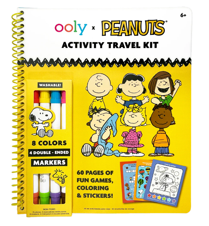 OOLY X PEANUTS ACTIVITY TRAVEL KIT