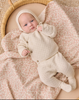 QUINCY MAE KNIT WRAP TOP + PANT SET NATURAL