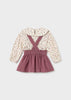 MAYORAL BABY SKIRT AND BLOUSE SET