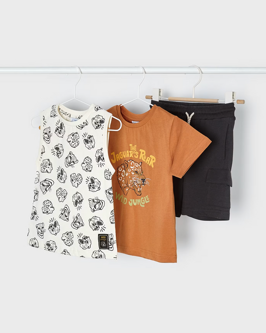 MAYORAL 3PC SHORT SET